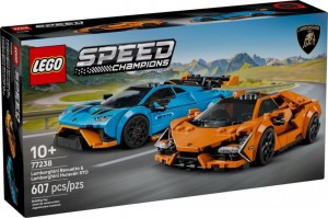 Конструктор LEGO® Speed Champions Lamborghini Revuelto & Lamborghini Huracán STO