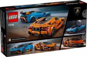 Конструктор LEGO® Speed Champions Lamborghini Revuelto & Lamborghini Huracán STO