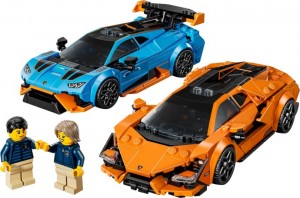 Конструктор LEGO® Speed Champions Lamborghini Revuelto & Lamborghini Huracán STO