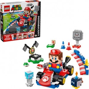 Конструктор LEGO® Super Mario™ Mario Kart™ Інтерактивний LEGO Mario & Standard Kart
