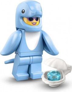 Конструктор LEGO® Collectable Minifigures Series 28 Аніматор у костюмі дельфіна