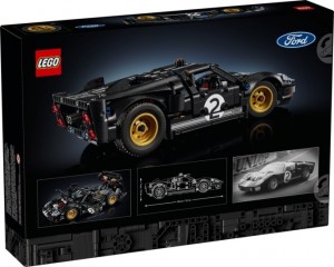 Конструктор LEGO® TECHNIC™ Автомобіль для перегонів Ford GT40 MKII 1966 року Конструктор LEGO® TECHNIC™ Автомобіль для перегонів Ford GT40 MKII 1966 року