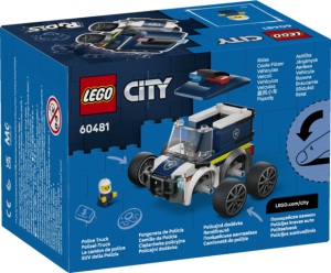 Конструктор LEGO® CITY Автівки — Поліцейська вантажівка