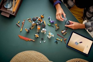 Конструктор LEGO® NINJAGO® Робот Коула для місії і Дракон Зейн