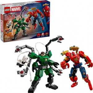 Конструктор LEGO® MARVEL™ SUPER HEROES Битва роботів: Людина-павук vs. Доктор Восьминог