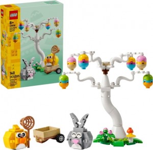 Конструктор LEGO® Seasons and Occasions Великодній кролик і полювання на курячі яйця
