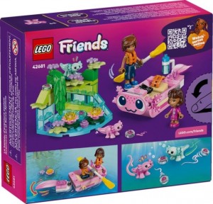 Конструктор LEGO® Friends Пригодницький човен «Аксолотль» Конструктор LEGO® Friends Пригодницький човен «Аксолотль»