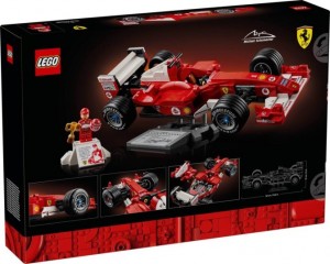Конструктор LEGO® ICONS™ Ferrari F2004 & Michael Schumacher