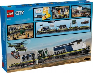 Конструктор LEGO® CITY Пограбування поліцейського поїзда