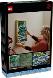Конструктор LEGO® ART Клод Моне - Міст над ставком з водяними ліліями