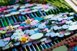 Конструктор LEGO® ART Клод Моне - Міст над ставком з водяними ліліями