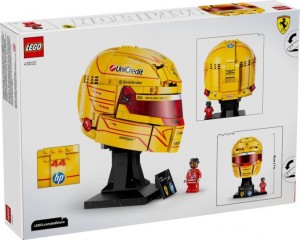Конструктор LEGO® Editions F1 Helmets Шолом Льюїса Гамільтона з команди Скудерія Феррарі