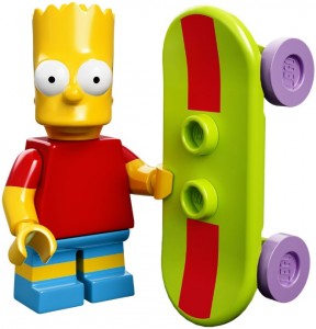 Конструктор LEGO® Collectable Minifigures 71005 The Simpsons Series Bart Simpson