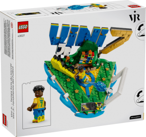 Конструктор LEGO® Editions Football Вінісіус Жуніор — Найкращі моменти футбольних матчів