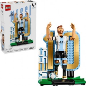 Конструктор LEGO® Editions Football Ліонель Мессі — легенда футболу