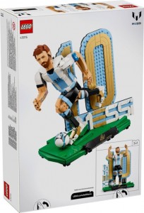 Конструктор LEGO® Editions Football Ліонель Мессі — легенда футболу