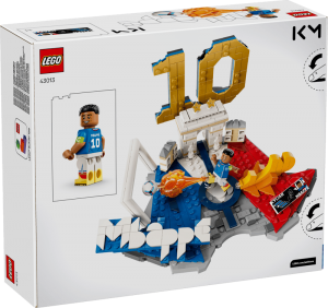 Конструктор LEGO® Editions Football Кіліан Мбаппе — найкращі моменти футбольних матчів
