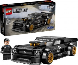 Конструктор LEGO® Speed Champions Ford Mustang Hoonicorn RTR V1 1965 року випуску від Кена Блока