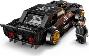 Конструктор LEGO® Speed Champions Ford Mustang Hoonicorn RTR V1 1965 року випуску від Кена Блока