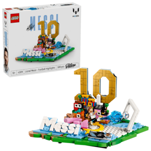Конструктор LEGO® Editions Football Ліонель Мессі — найкращі моменти футбольних матчів
