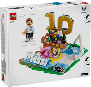 Конструктор LEGO® Editions Football Ліонель Мессі — найкращі моменти футбольних матчів