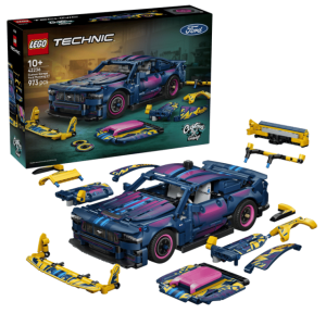 Конструктор LEGO® TECHNIC™ Тюнінг-гараж з автомобілем Ford Mustang GT