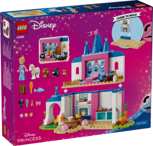 Конструктор LEGO® Disney™ Замок Попелюшки та її друзів-тварин