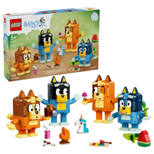 Конструктор LEGO® Bluey Сім'я Блуї з кубиків
