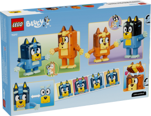 Конструктор LEGO® Bluey Сім'я Блуї з кубиків