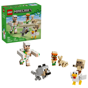 Конструктор LEGO® MINECRAFT® Курячий Жокей: атака в пустелі 