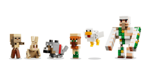 Конструктор LEGO® MINECRAFT® Курячий Жокей: атака в пустелі 