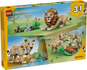 Конструктор LEGO® CREATOR™ Дикі тварини:Величний лев