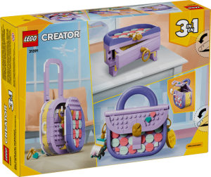 Конструктор LEGO® CREATOR™ Стильна мистецька сумка 