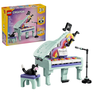 Конструктор LEGO® CREATOR™ Музичний декор «Фортепіано з кішкою