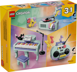 Конструктор LEGO® CREATOR™ Музичний декор «Фортепіано з кішкою
