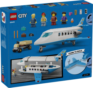Конструктор LEGO® CITY Пасажирський літак