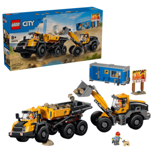 Конструктор LEGO® CITY Самоскид і фронтальний ковшовий навантажувач