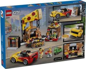 Конструктор LEGO® CITY Фургон для доставки піци