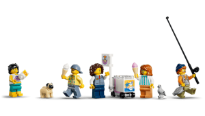 Конструктор LEGO® CITY Класичний трамвай до пляжу