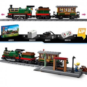 Конструктор LEGO® CITY Старовинний паровоз