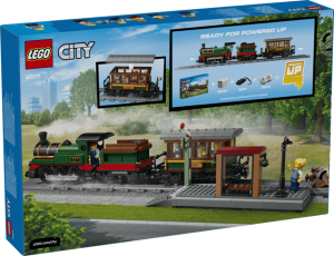 Конструктор LEGO® CITY Старовинний паровоз