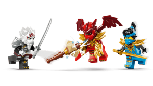 Конструктор LEGO® NINJAGO® Зільвар і дракон Гримтак