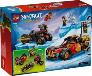 Конструктор LEGO® NINJAGO® Комбіновані транспортні засоби Кая та Коула