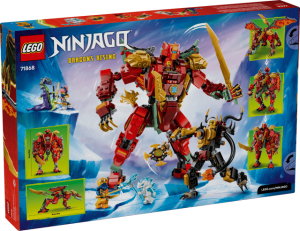 Конструктор LEGO® NINJAGO® Дракон-трансформер Вайлдфаєр