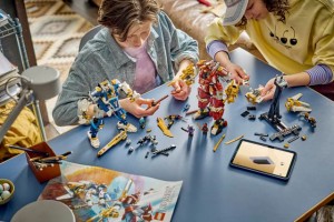 Конструктор LEGO® NINJAGO® Близнюки роботи-Титани