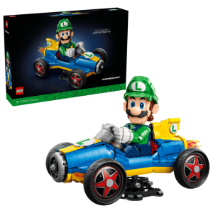 Конструктор LEGO® Super Mario™ Mario Kart™ — Luigi та Mach 8 Конструктор LEGO® Super Mario™ Mario Kart™ — Luigi та Mach 8