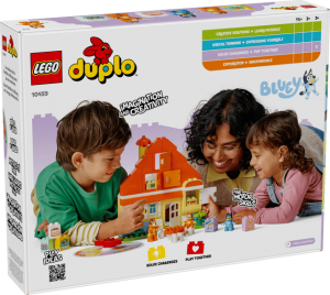Конструктор LEGO® DUPLO® Родинний дім Блуї із грою на запамʼятовування Конструктор LEGO® DUPLO® Родинний дім Блуї із грою на запамʼятовування