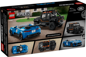 Конструктор LEGO® Speed Champions Jaguar F-TYPE Project 7 & Land Rover Defender Classic