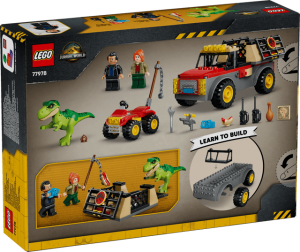 Конструктор LEGO® Jurassic World® Вантажівка для перевезення молодого тиранозавра
