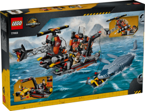 Конструктор LEGO® Jurassic World® Напад мозазавра на човен